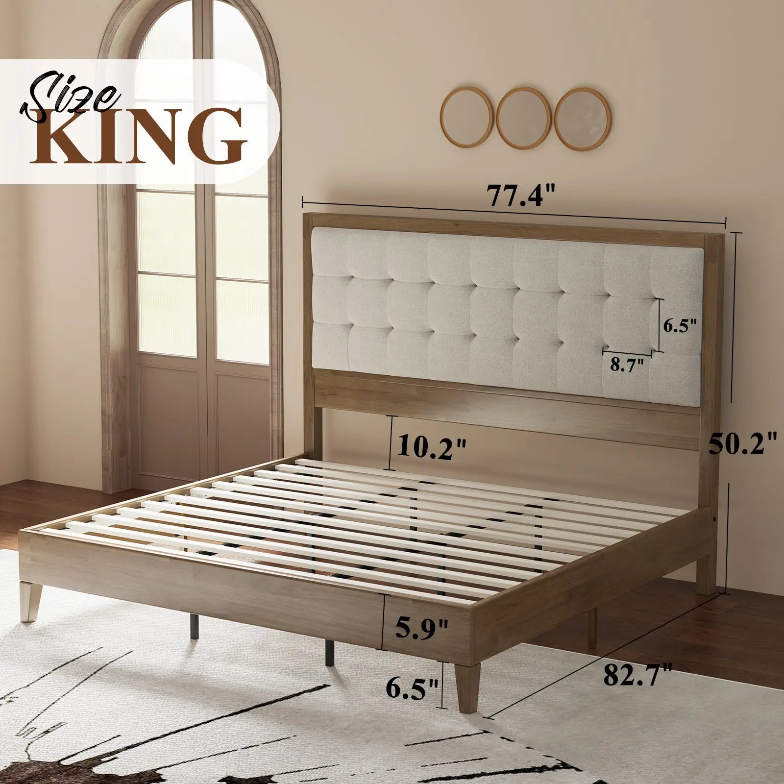 Astorette King Bed Frame