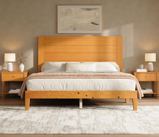 Fremont Solid Wood Bedroom Set Full Natural