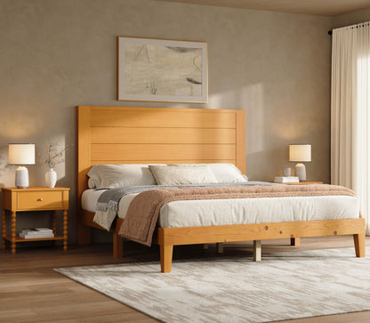 Fremont Solid Wood Bedroom Set Full Natural