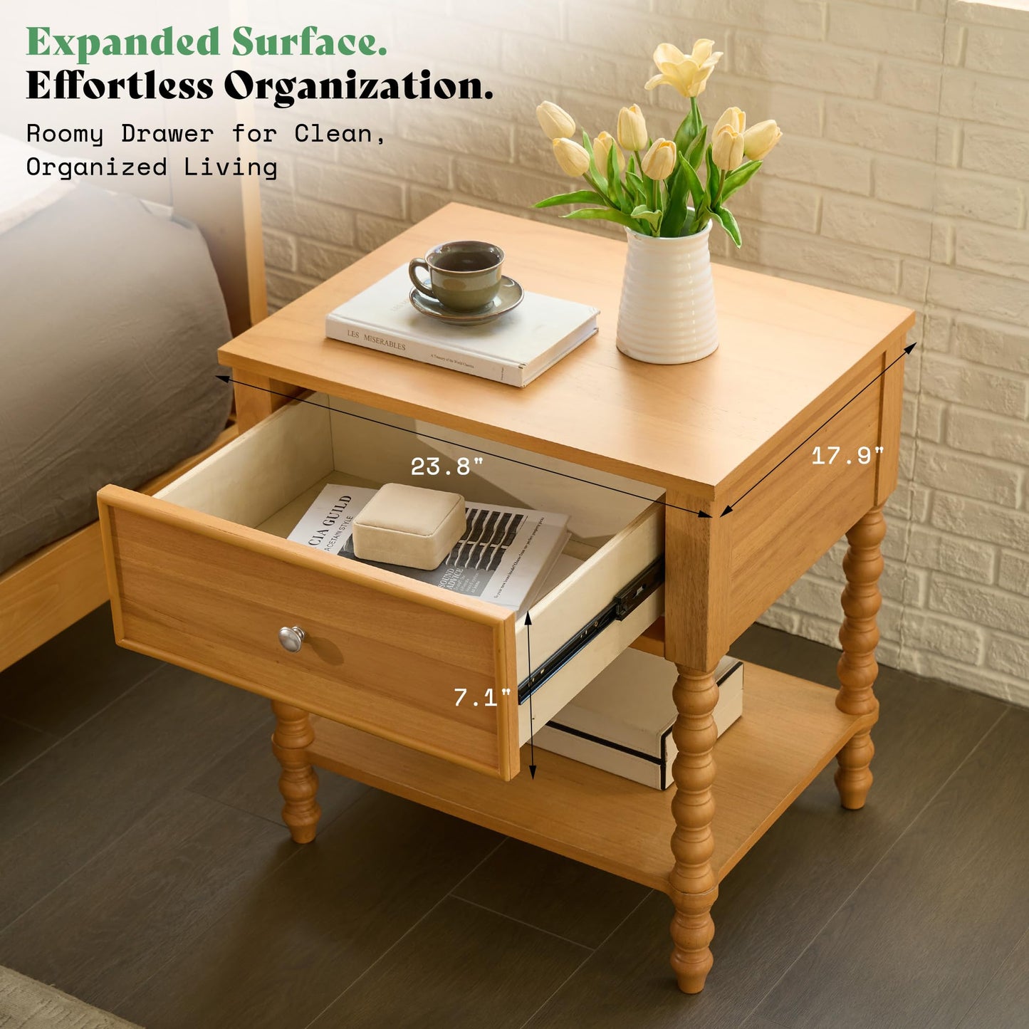 Fremont Solid Wood Bedroom Set Full Natural