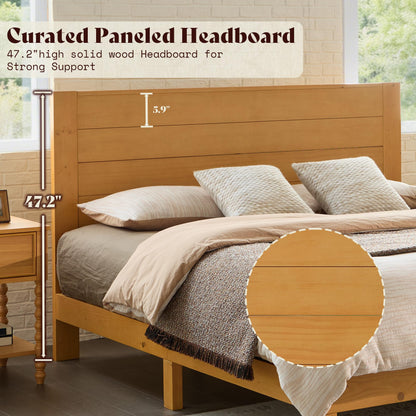 Fremont Solid Wood Bedroom Set Queen Natural