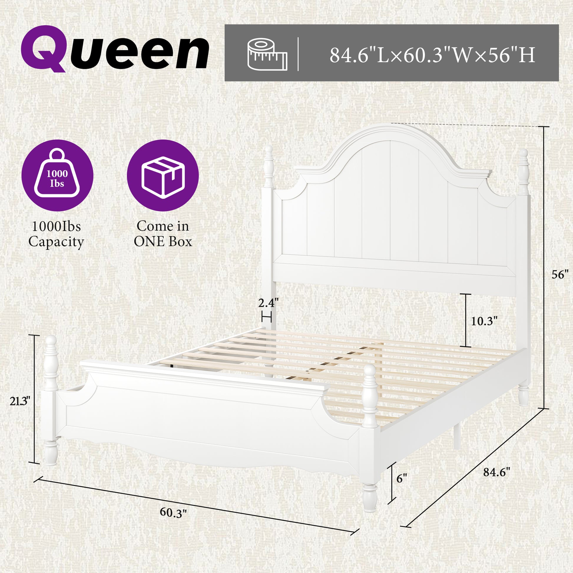 Queen / White