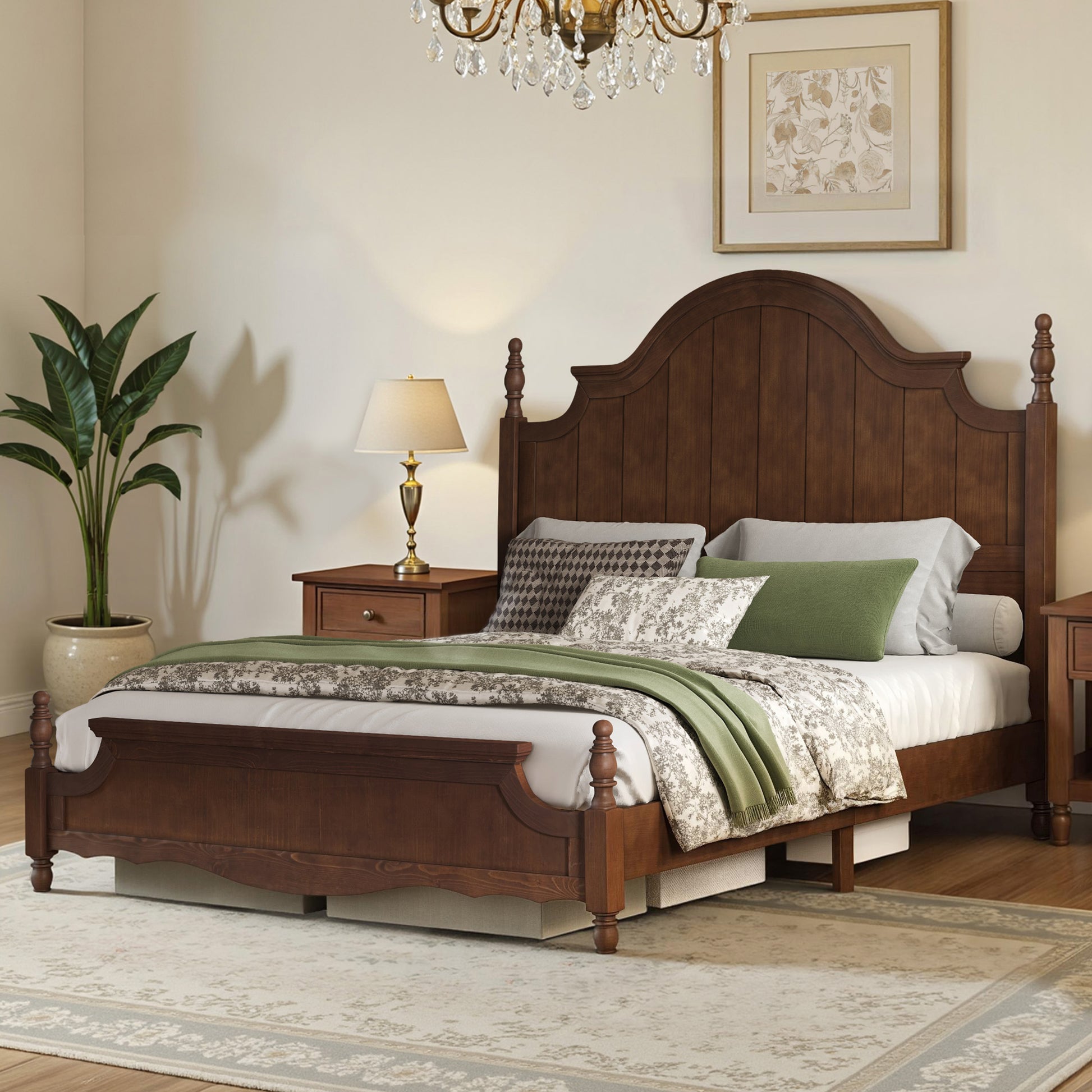 King / Dark Walnut