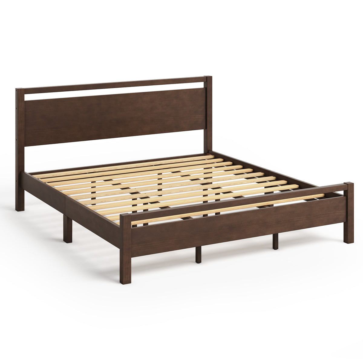 Void Solid Wood Bed - DW-K