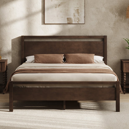 Void Solid Wood Bed - DW-K