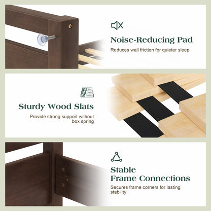 Void Solid Wood Bed - DW-Q