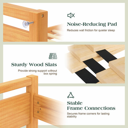 Void Solid Wood Bed - YO-F