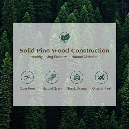 Void Solid Wood Bed - YO-K