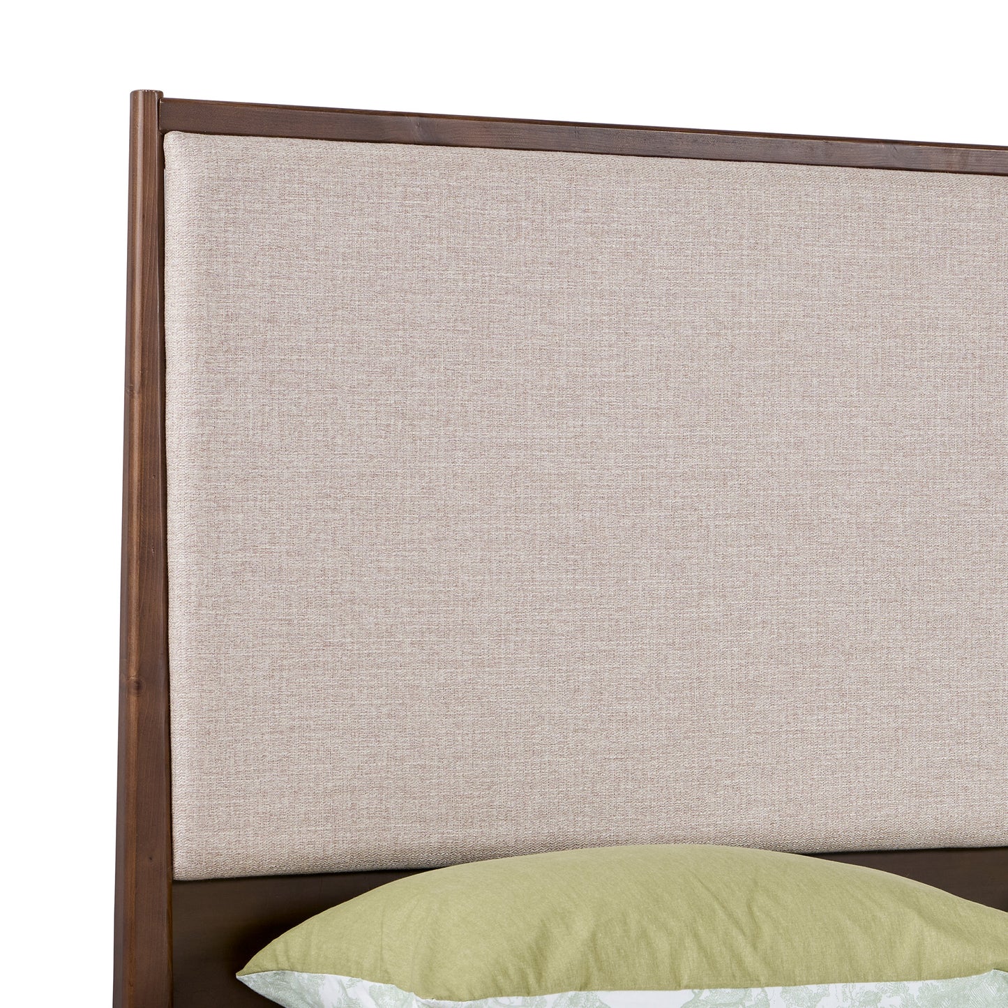 Slumber Tall Solid Wood Bed Frame CK Dark Walnut Bed
