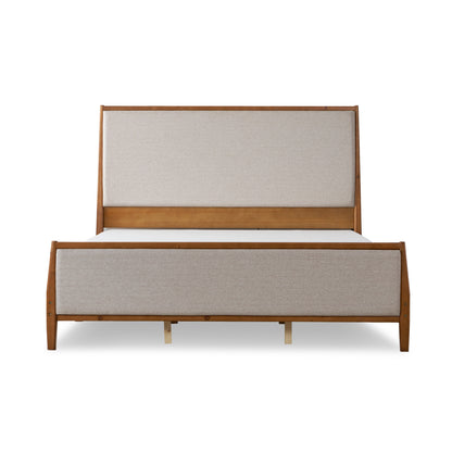 Slumber Tall Solid Wood Bed Frame King Walnut Bed