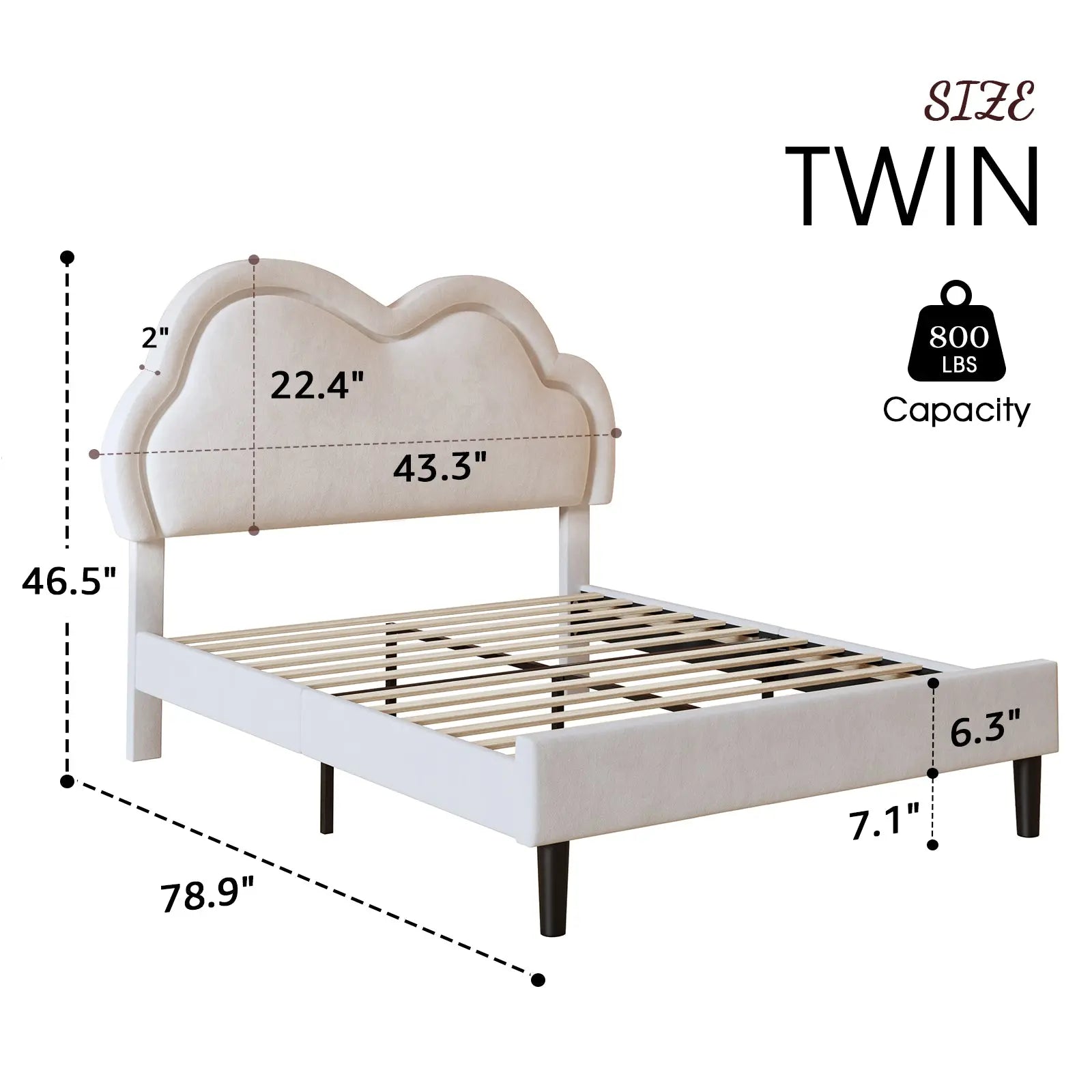 Celeste Twin Bed Frame