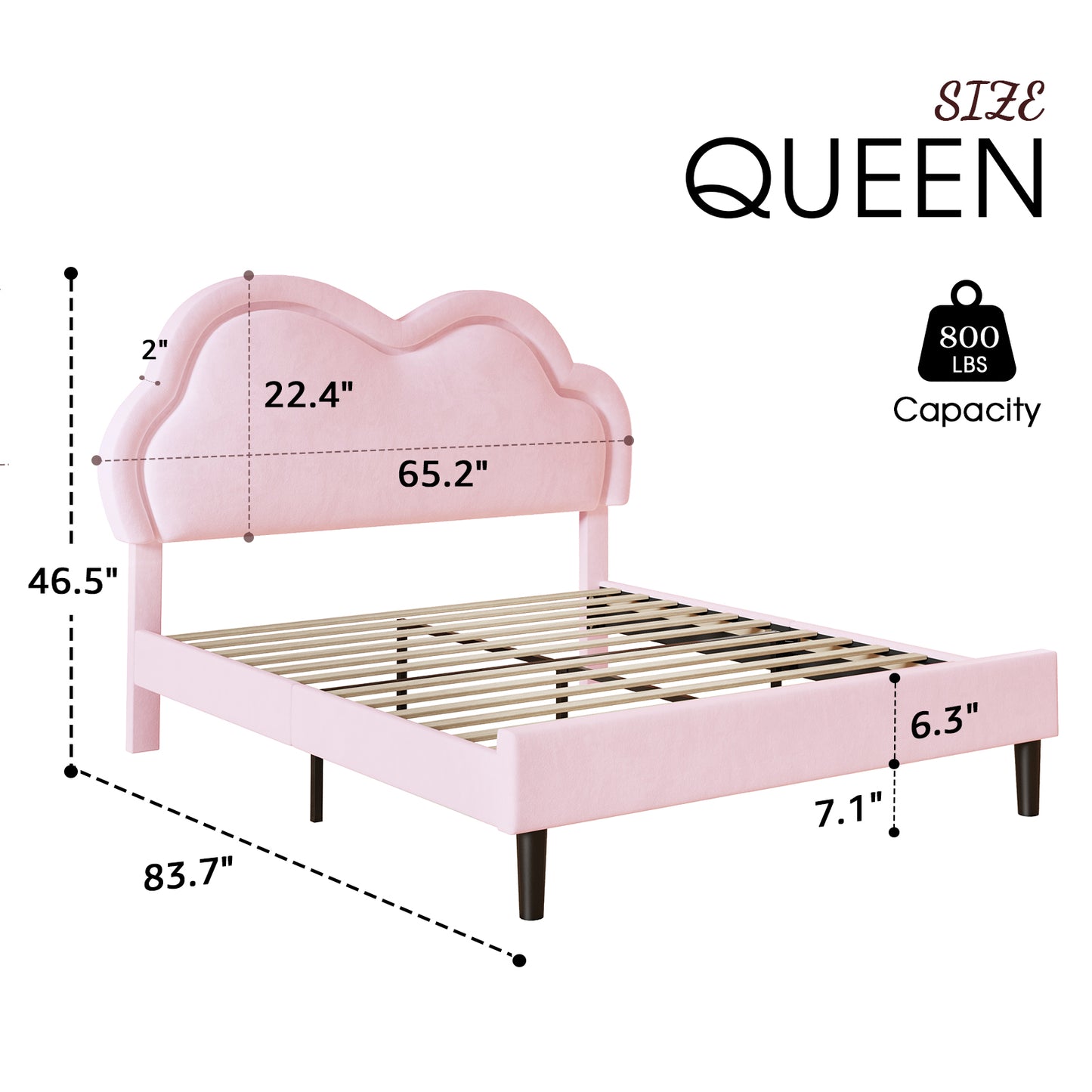 Celeste Queen Bed Frame