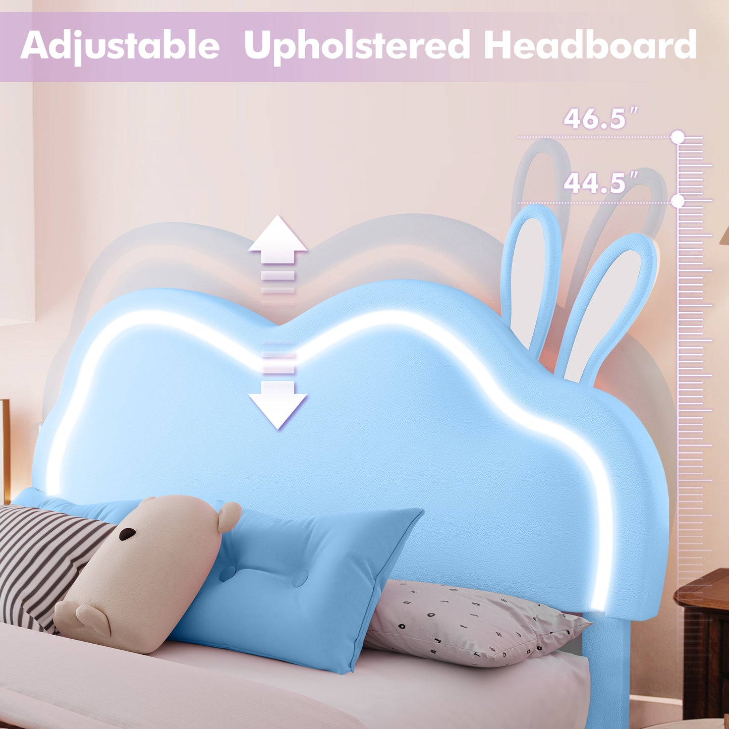 Luna Floating Cloud Bed Amerlife Blue / Queen