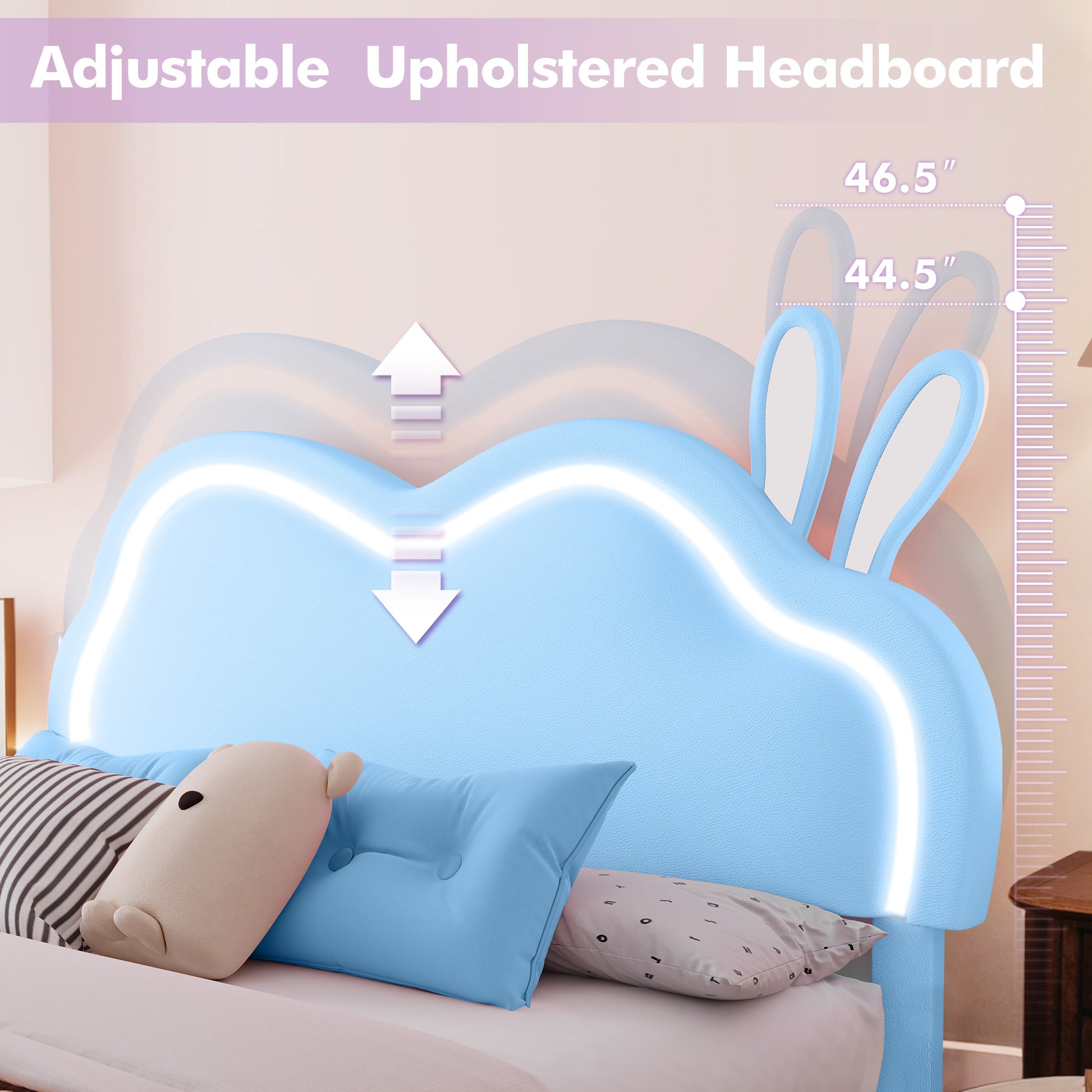 Luna Floating Cloud Bed Amerlife Blue / Queen