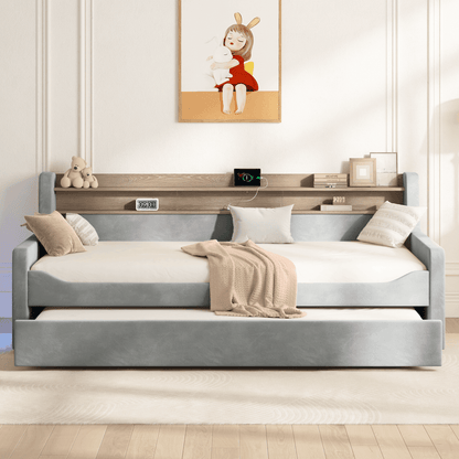 Bouff Bed Frame - Gray