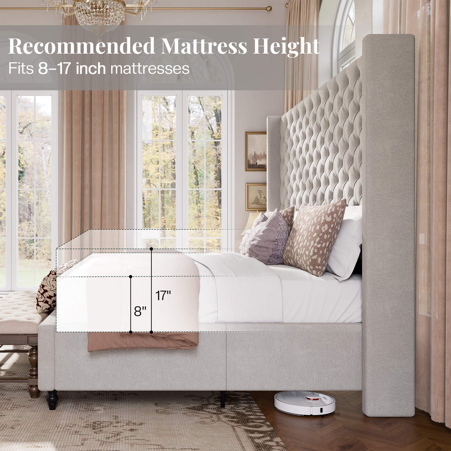 Cush Bed Frame - Q-ASHW