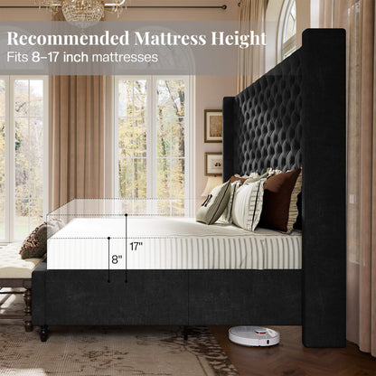 Cush Bed Frame - K-BLACK