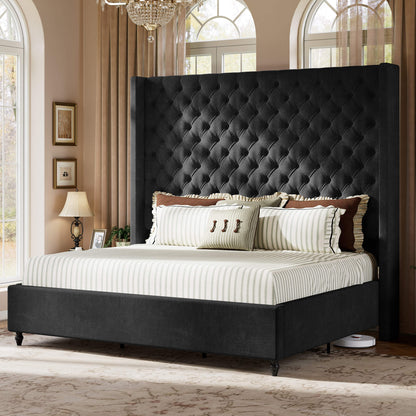 Cush Bed Frame - Q-BLACK