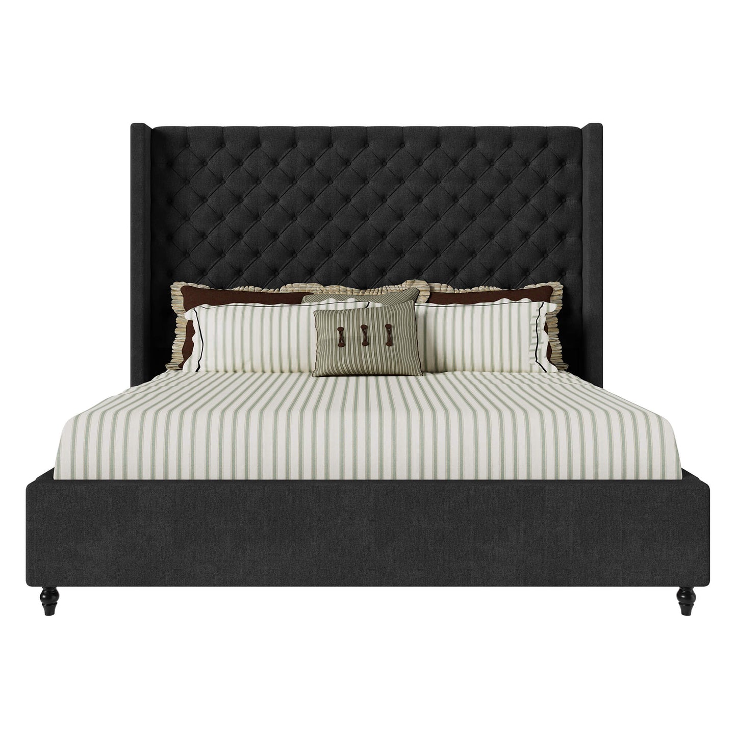 Cush Bed Frame - Q-BLACK