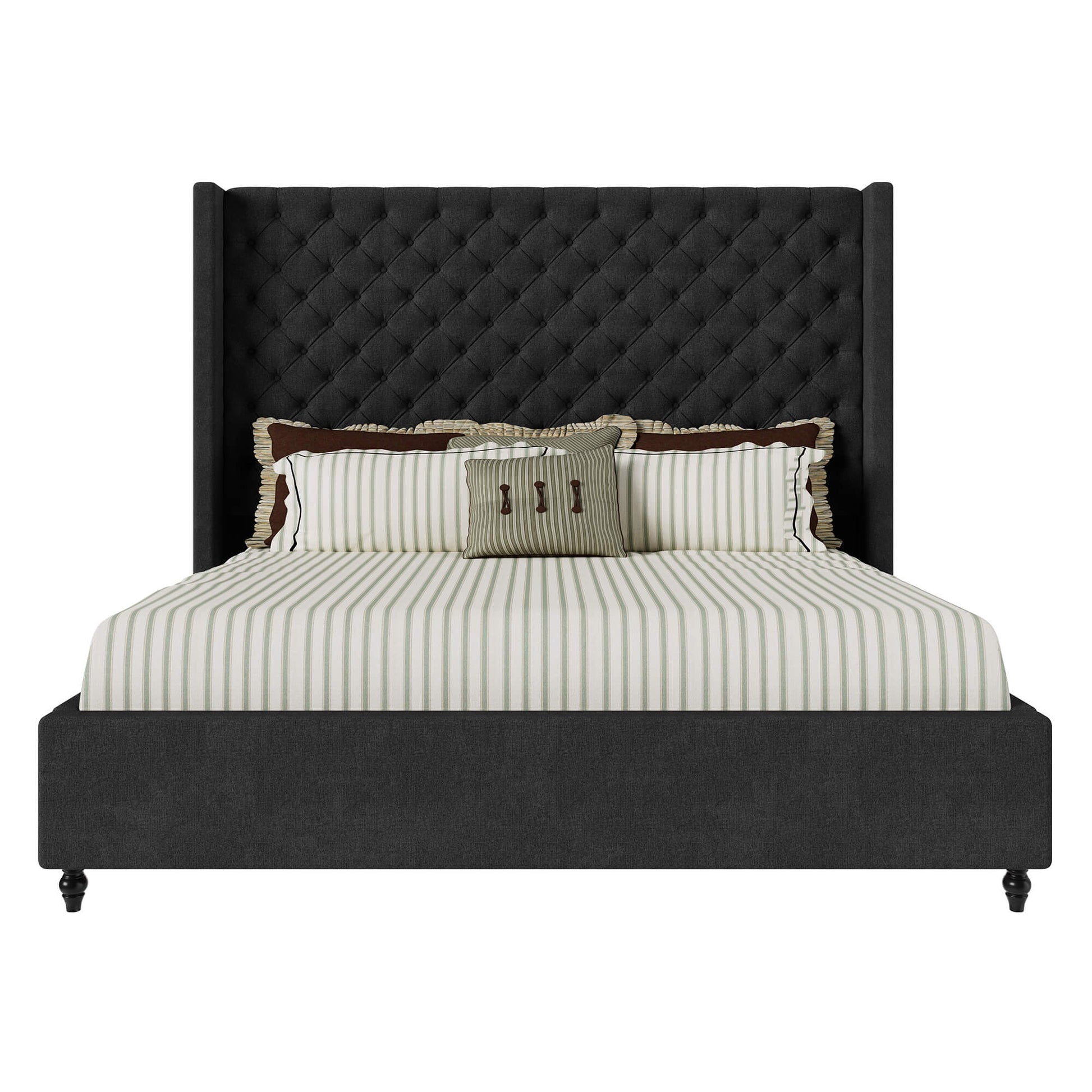 Cush Bed Frame - Q-BLACK