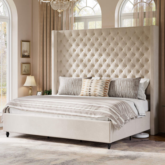 Cush Bed Frame - CK-CREAM
