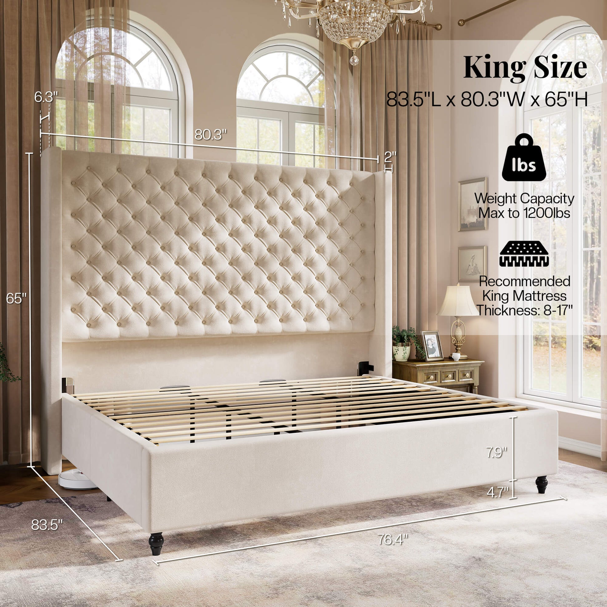Cush Bed Frame - K-CREAM