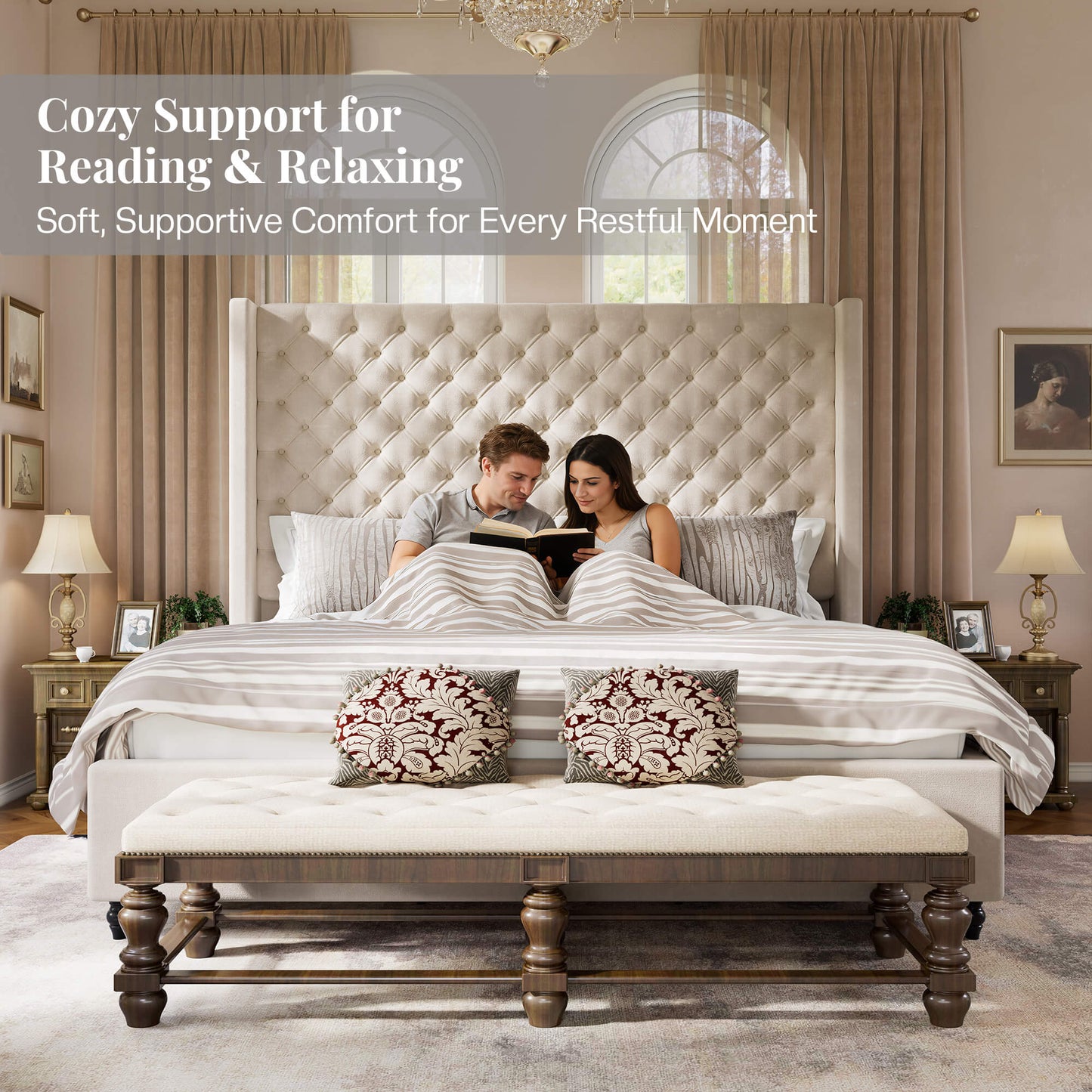 Cush Bed Frame - Q-CREAM