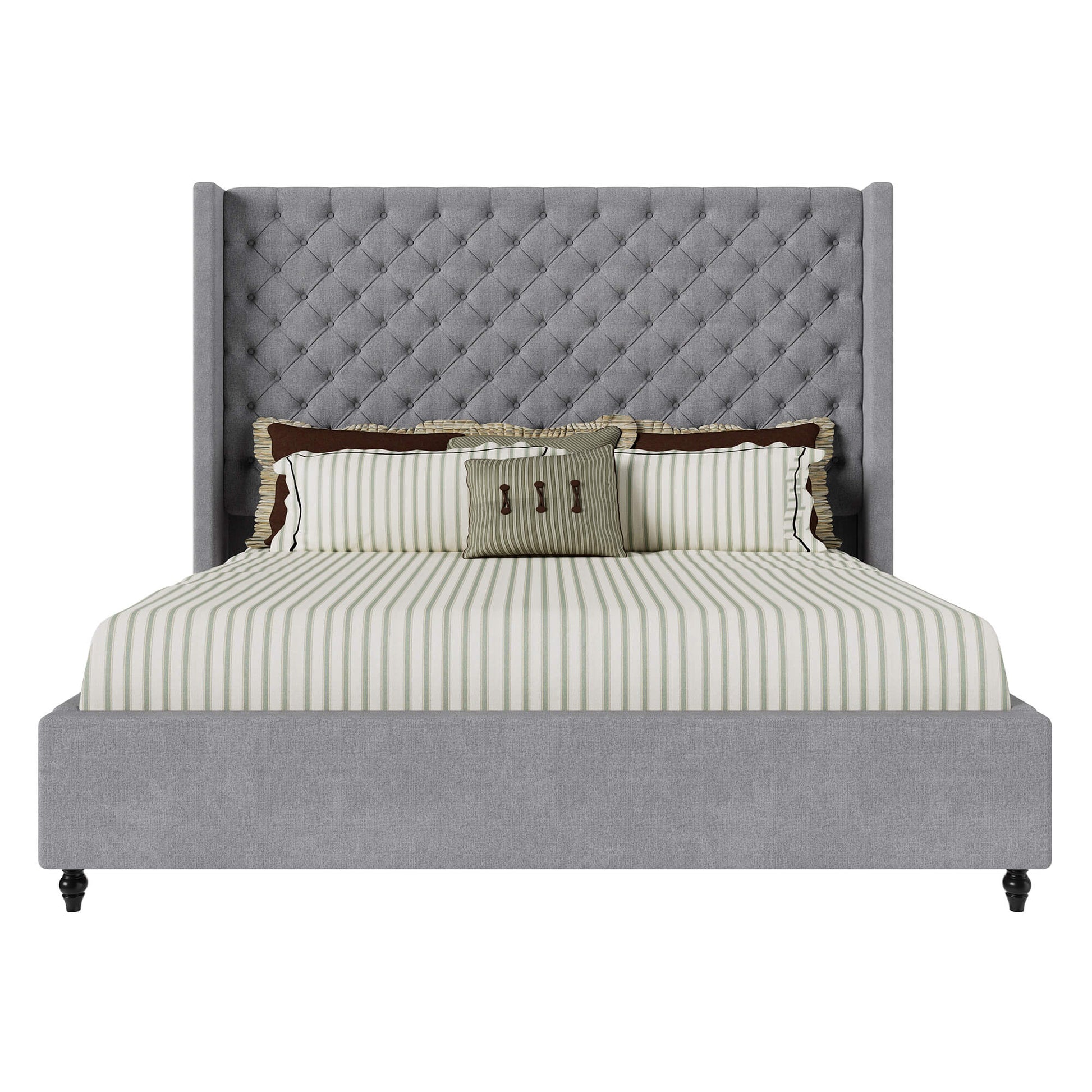 Cush Bed Frame - Q-GREY