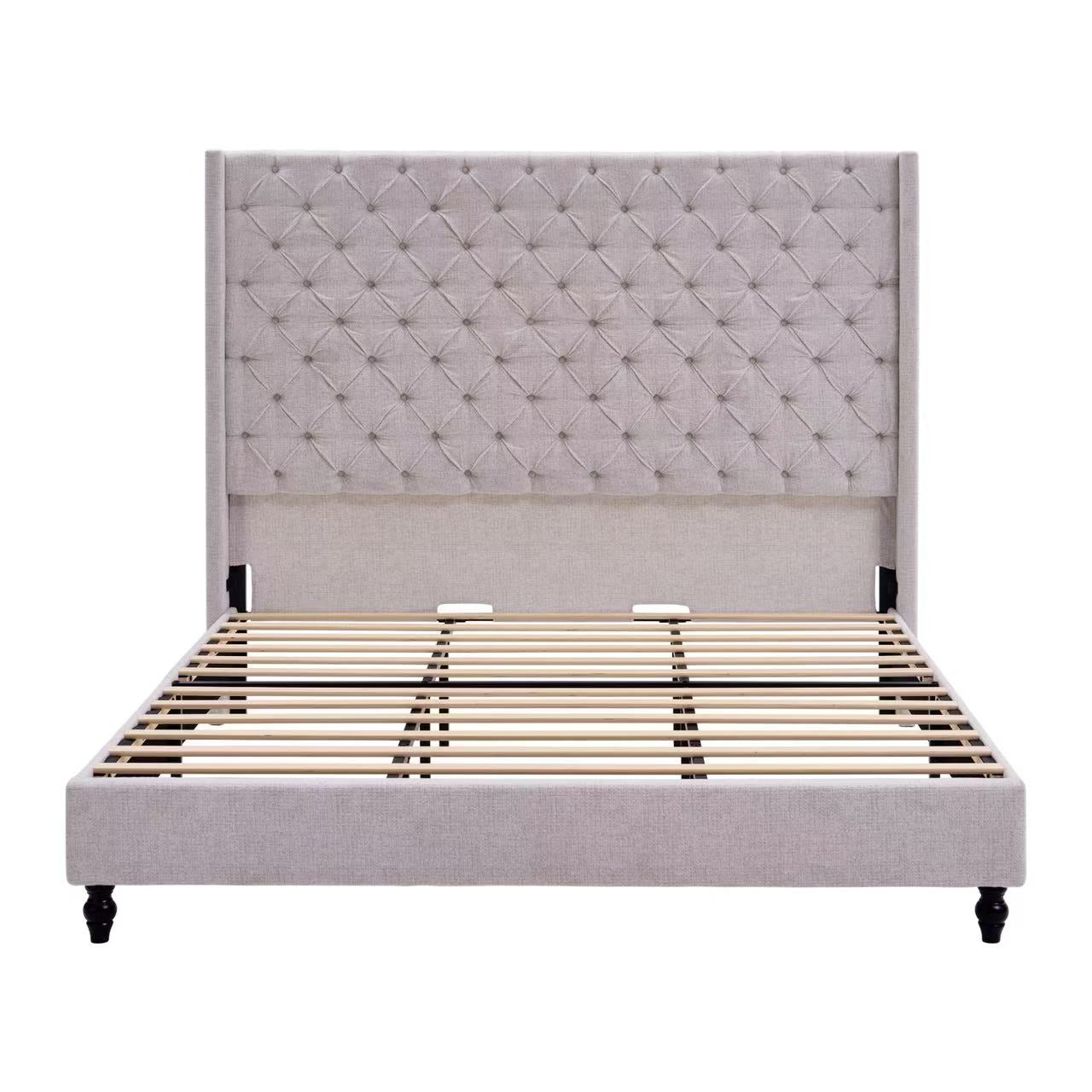 Cush Bed Frame - Ash White