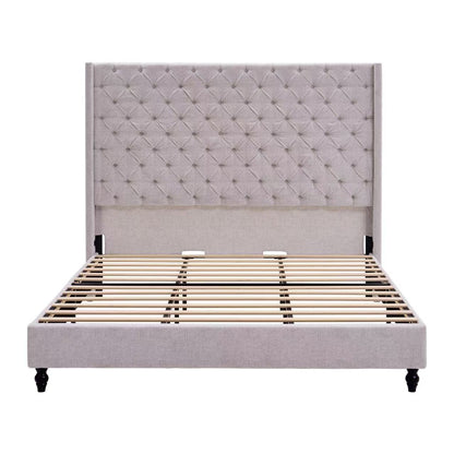 Cush Bed Frame - Ash White