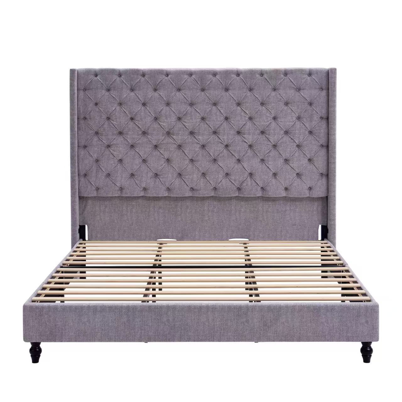 Cush Bed Frame - Grey