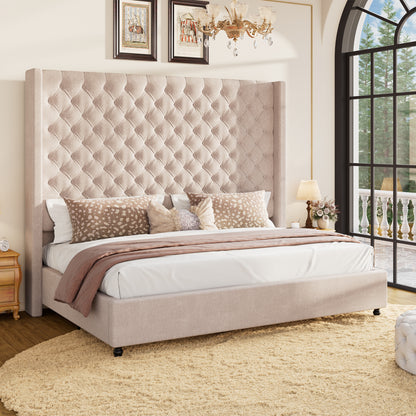 Cush Bed Frame - Cream