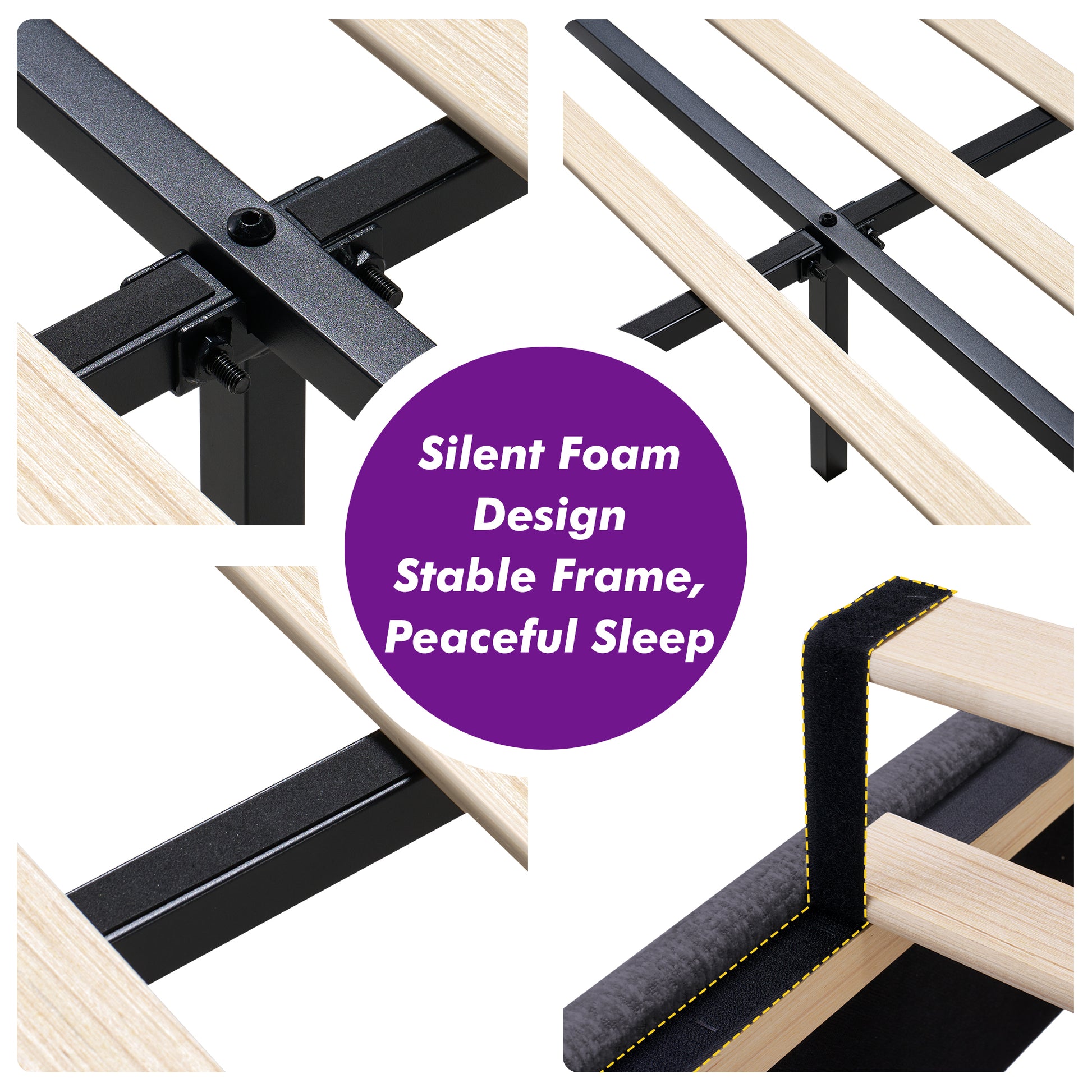 Cush Bed Frame - Grey