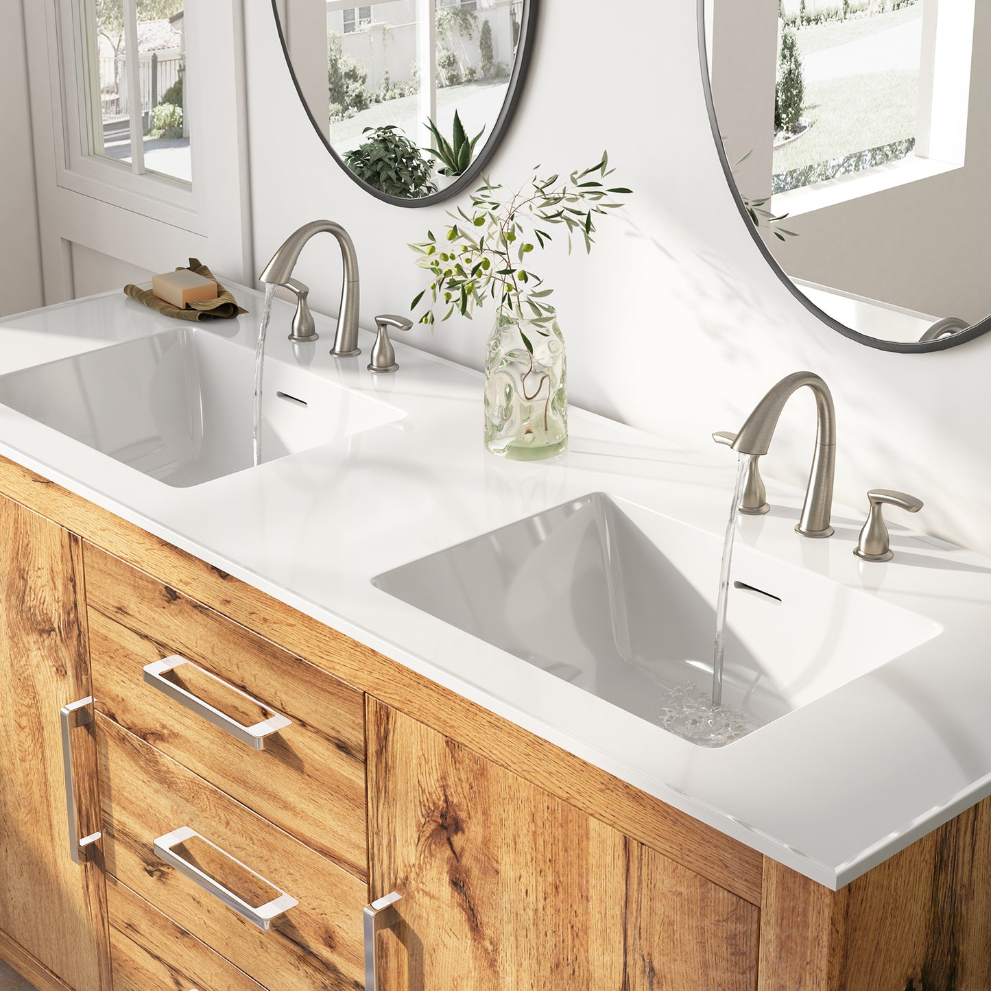 Arch 60" Bathroom Double Vanity