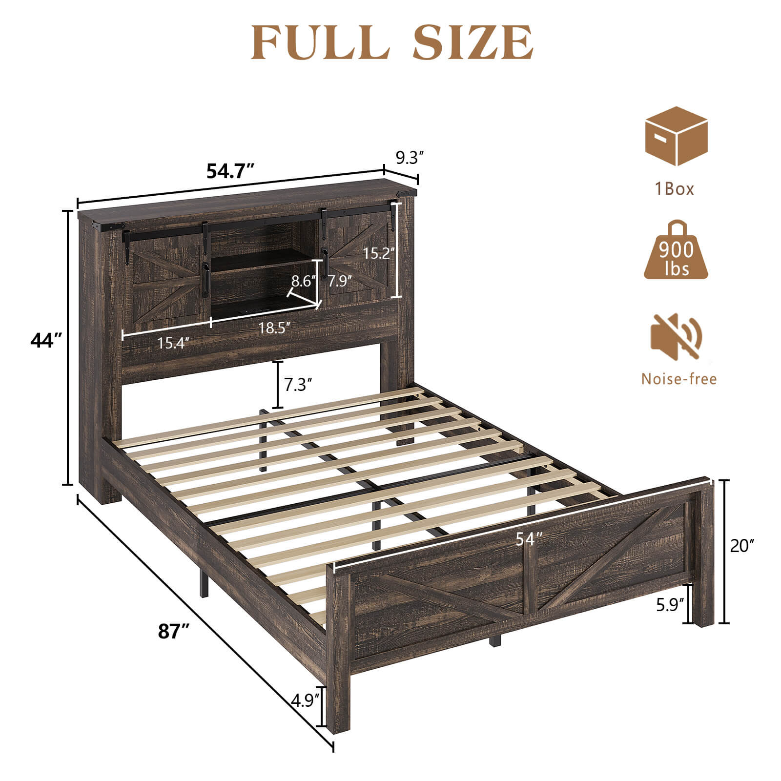 Alderman Bed Frame Amerlife