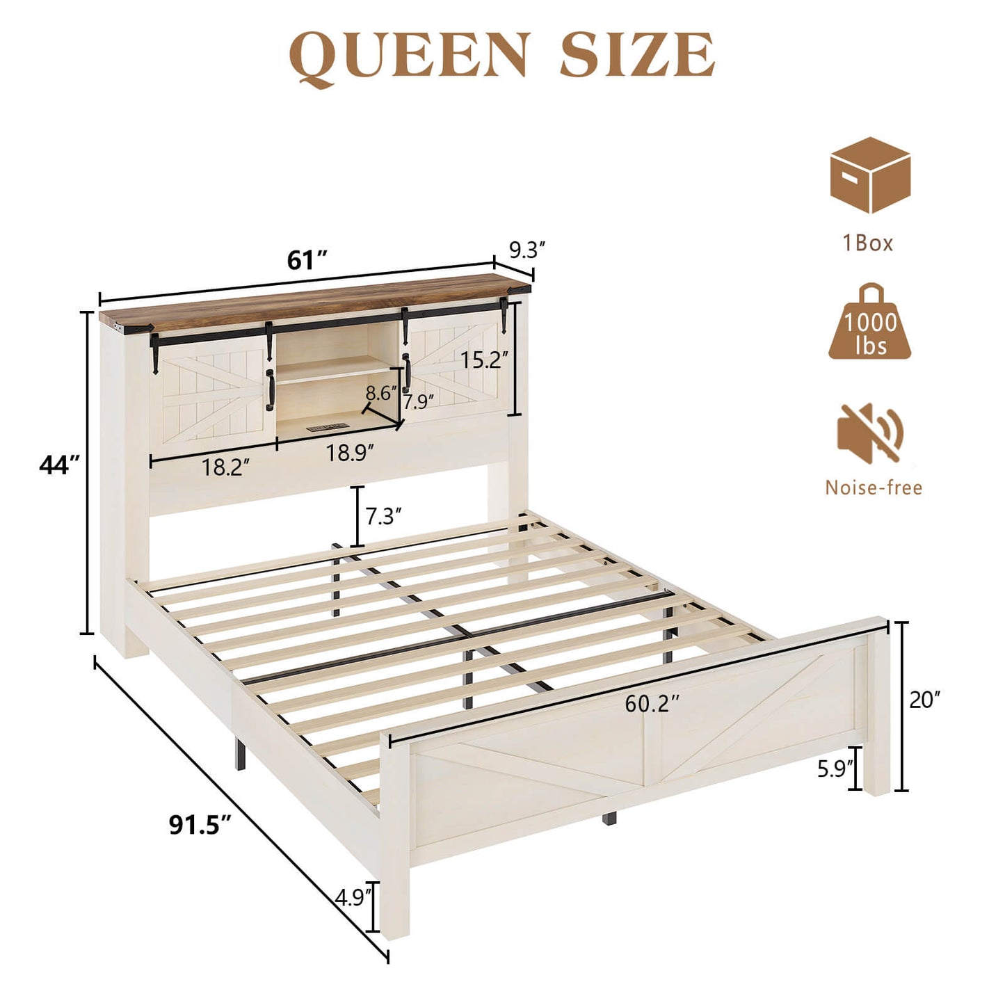 Alderman Bed Frame Amerlife