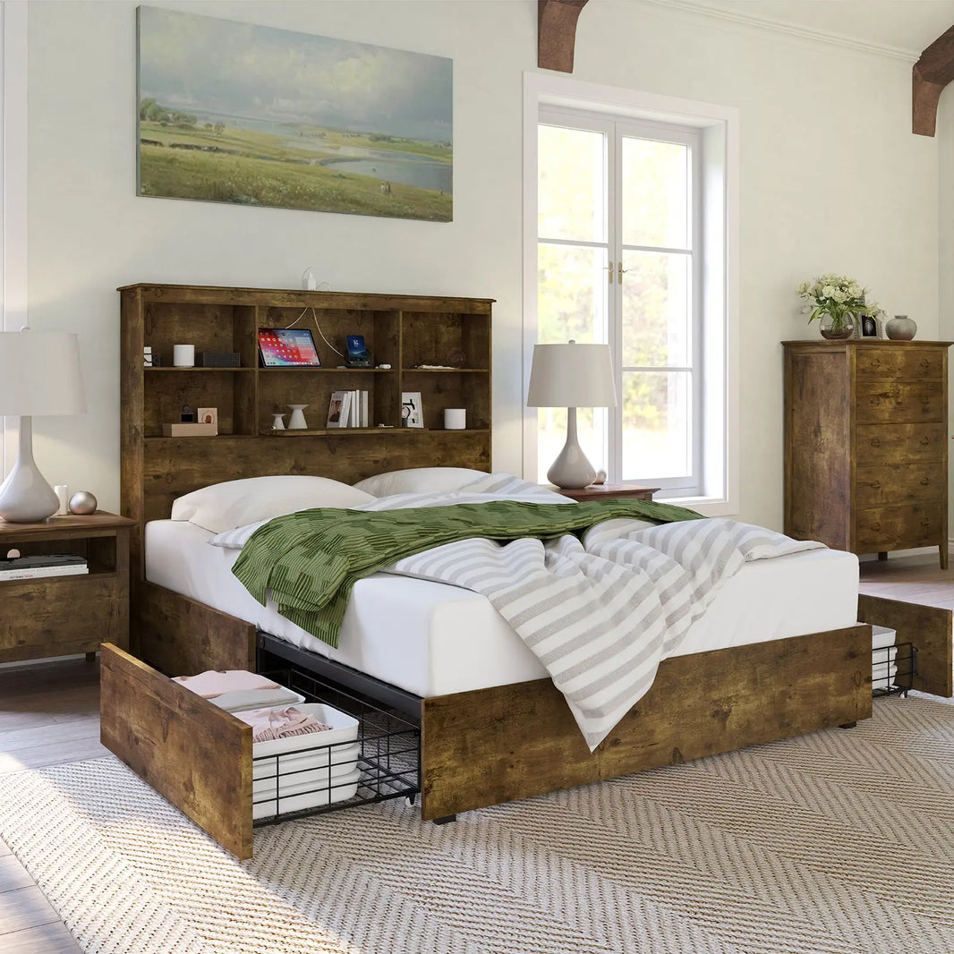 How to Assemble Your Queen Bed Frame - Amerlife