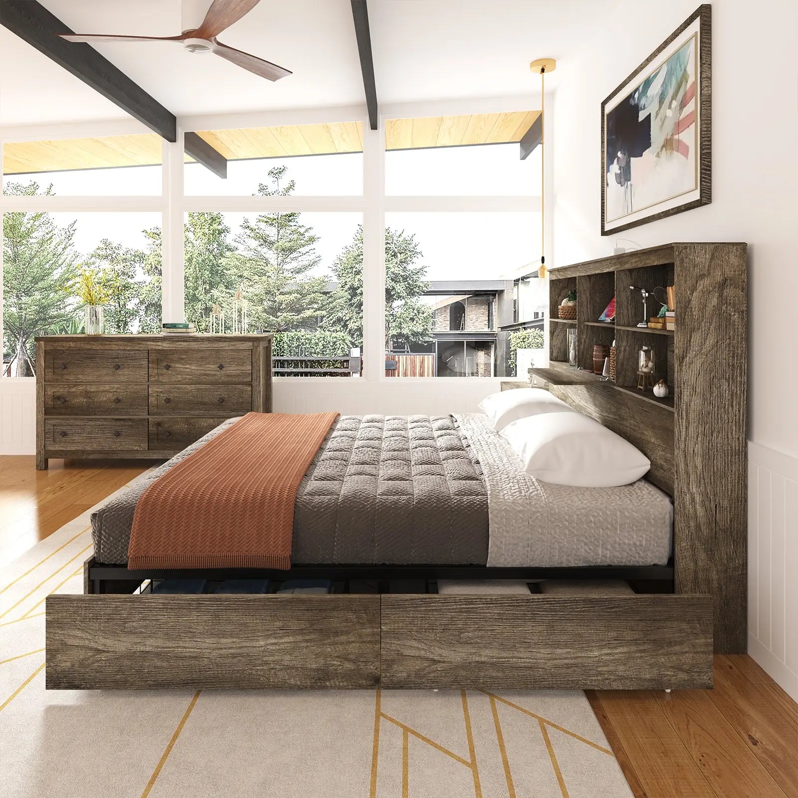 Camden King Storage Bed