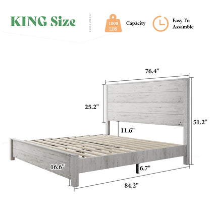 BSW011 Timber Rustic White