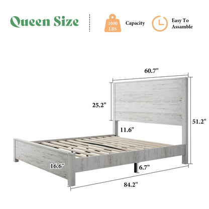 BSW011 Timber Rustic White