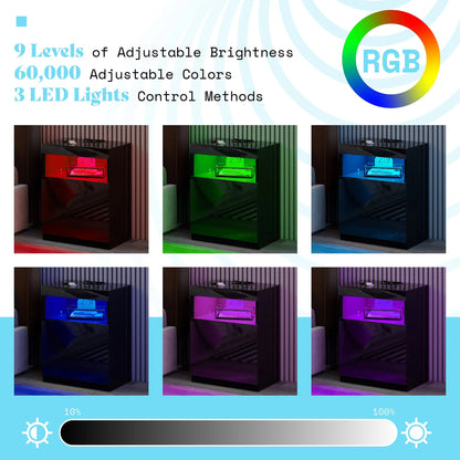 Bode LED Nightstand Set