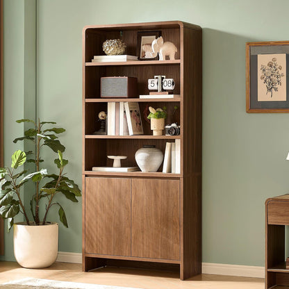 Arcova 71" Tall Bookshelf Amerlife Rustic Brown