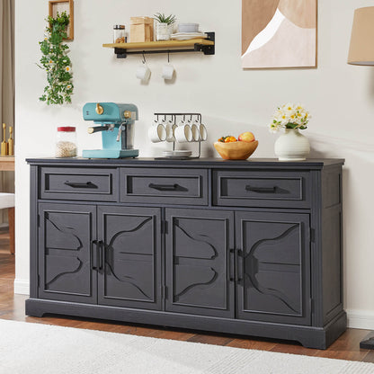 CBS102 Leicester Sideboard Black