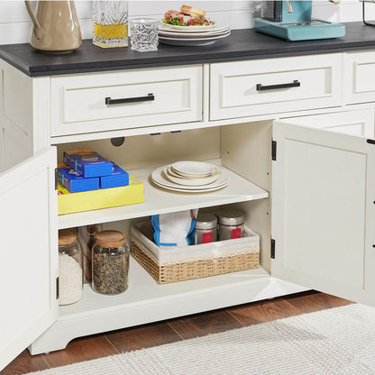 CBS102 Leicester Sideboard White