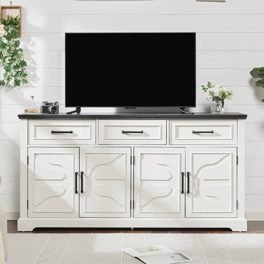 CBS102 Leicester Sideboard White