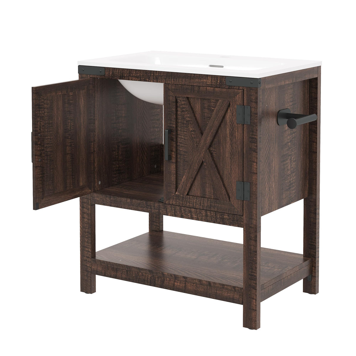 Calverton Rustic Brown 30”