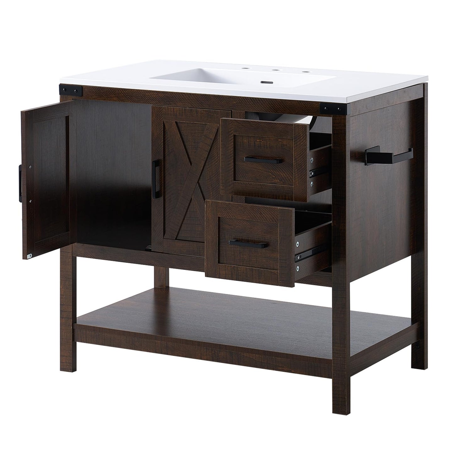 Calverton Rustic Brown 36”