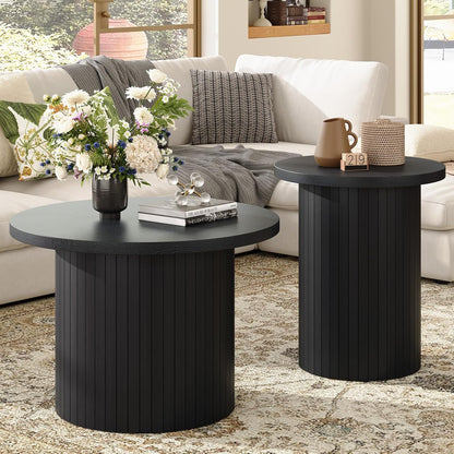 Briar Coffee-Table Textured Black