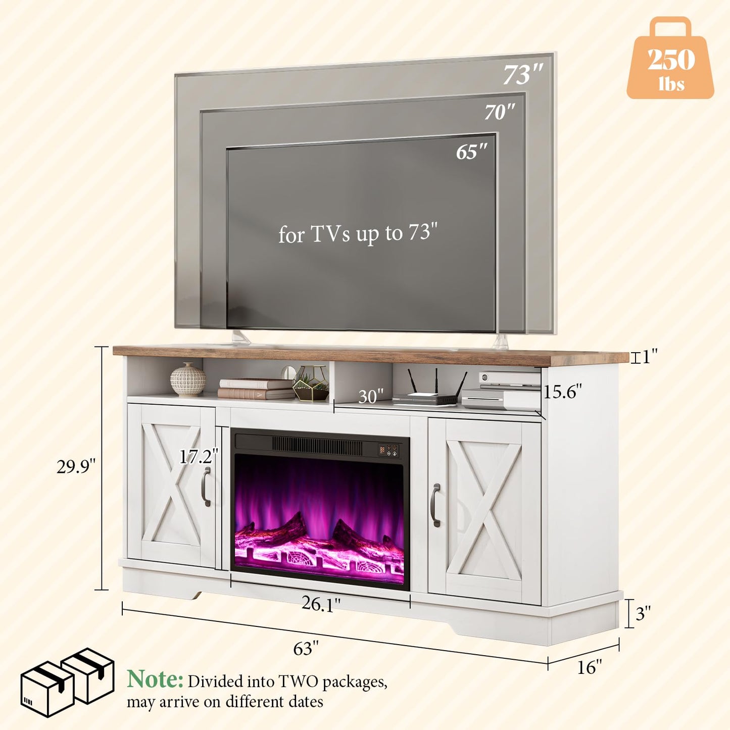 Whicket Farmhouse 5-Piece Living Room Set Amerlife