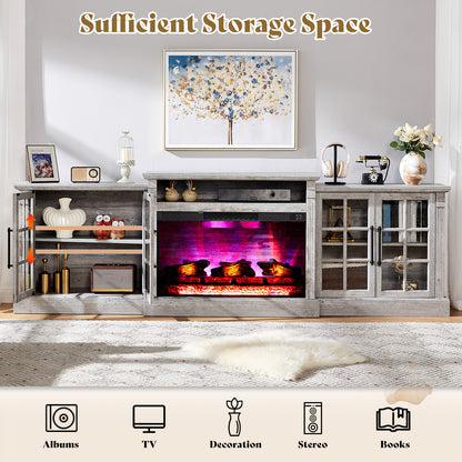 Everwood 97" Fireplace TV Stand